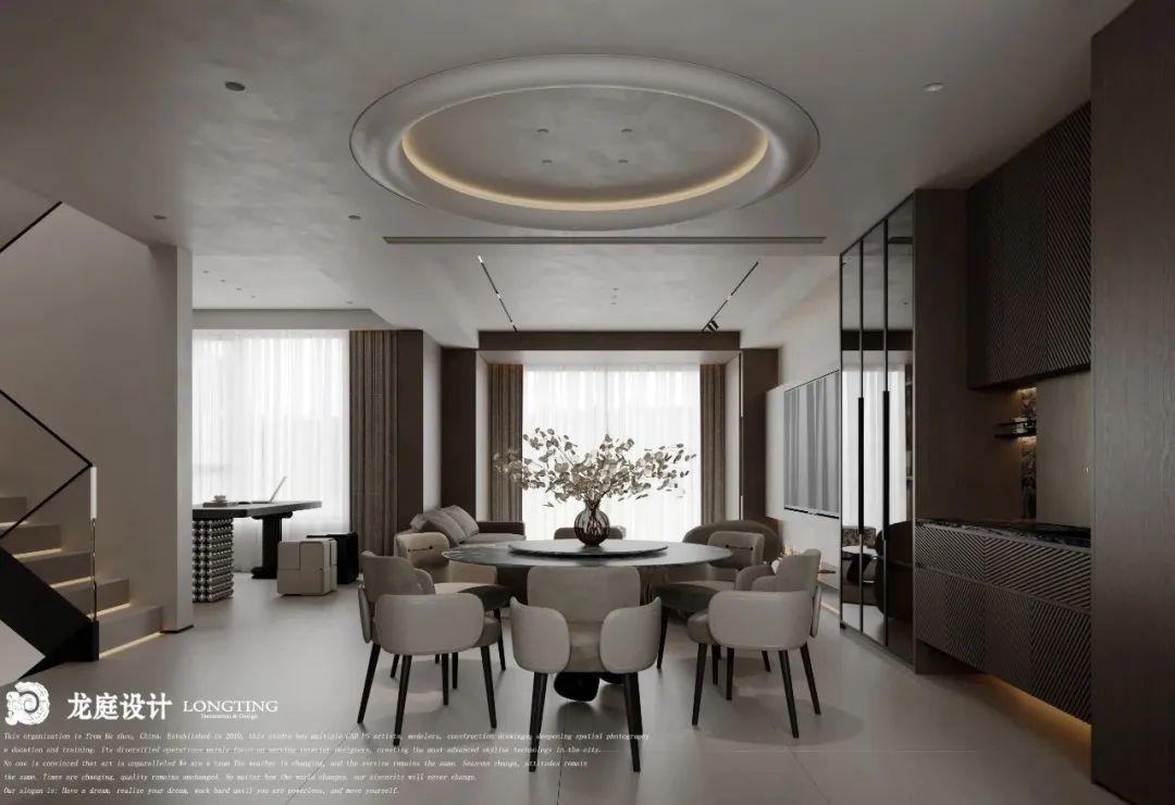 意木谧境 · 湖州西湖观邸意式极简排屋设计丨中国湖州丨龙庭设计-23