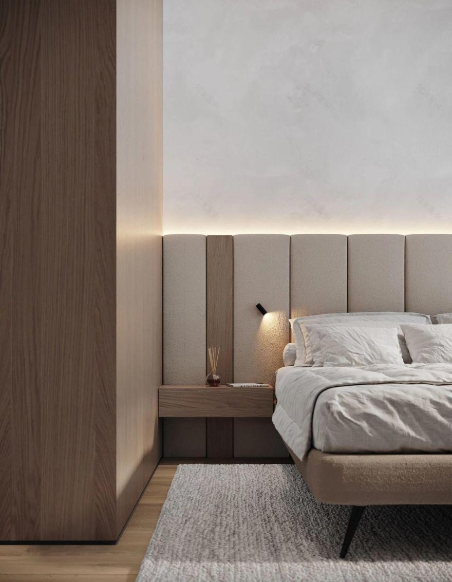 顾念安 88㎡现代素雅家居设计,简约中见精致-32