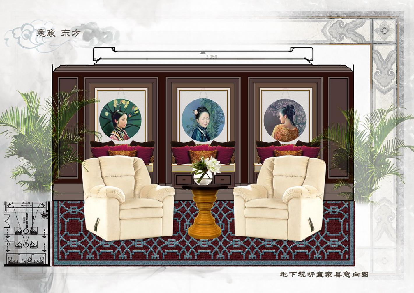 新中式大宅概念陈设配饰设计方案ddx-11