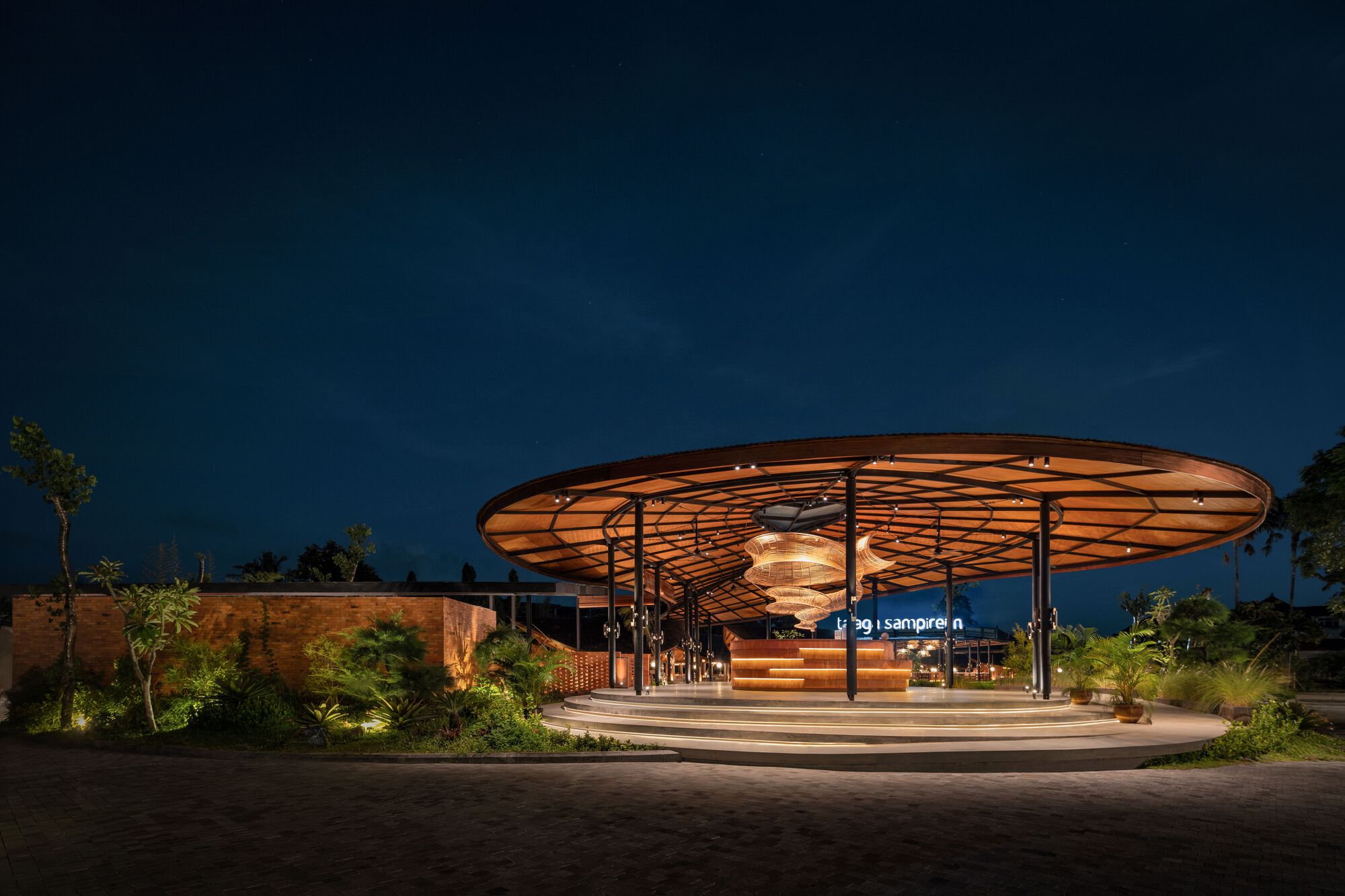 Talaga Sampireun Bali 餐厅丨印度丨KThengono 设计工作室-39