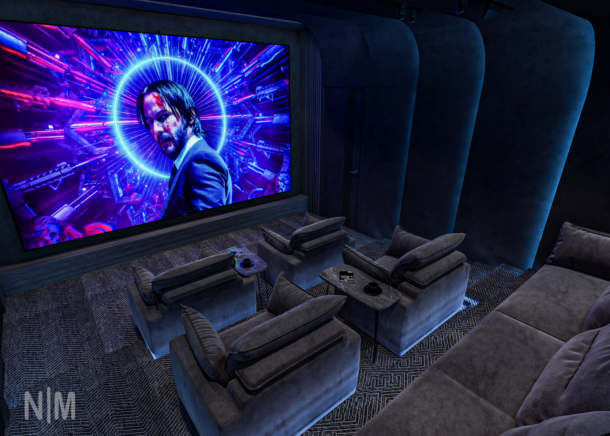 现代家庭影院-8