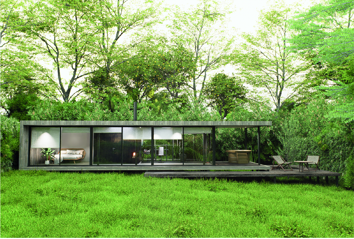 Casa modular en villa ventana-0