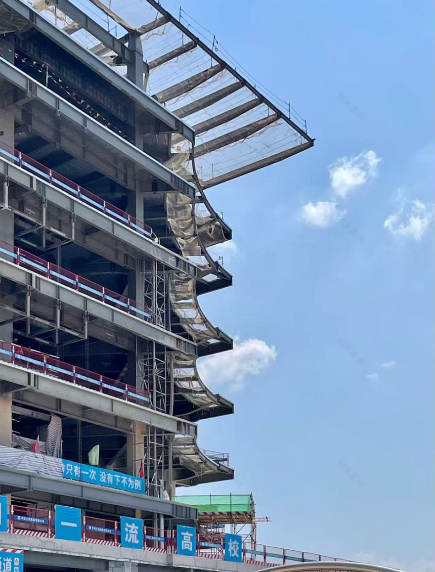 河南信息科技学院图书馆丨中国鹤壁丨同济大学建筑设计研究院(集团)有限公司 四时方院-181