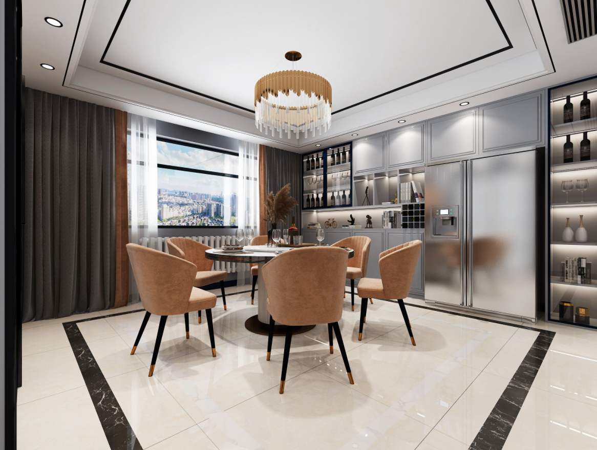 轻奢风家居装修设计-5