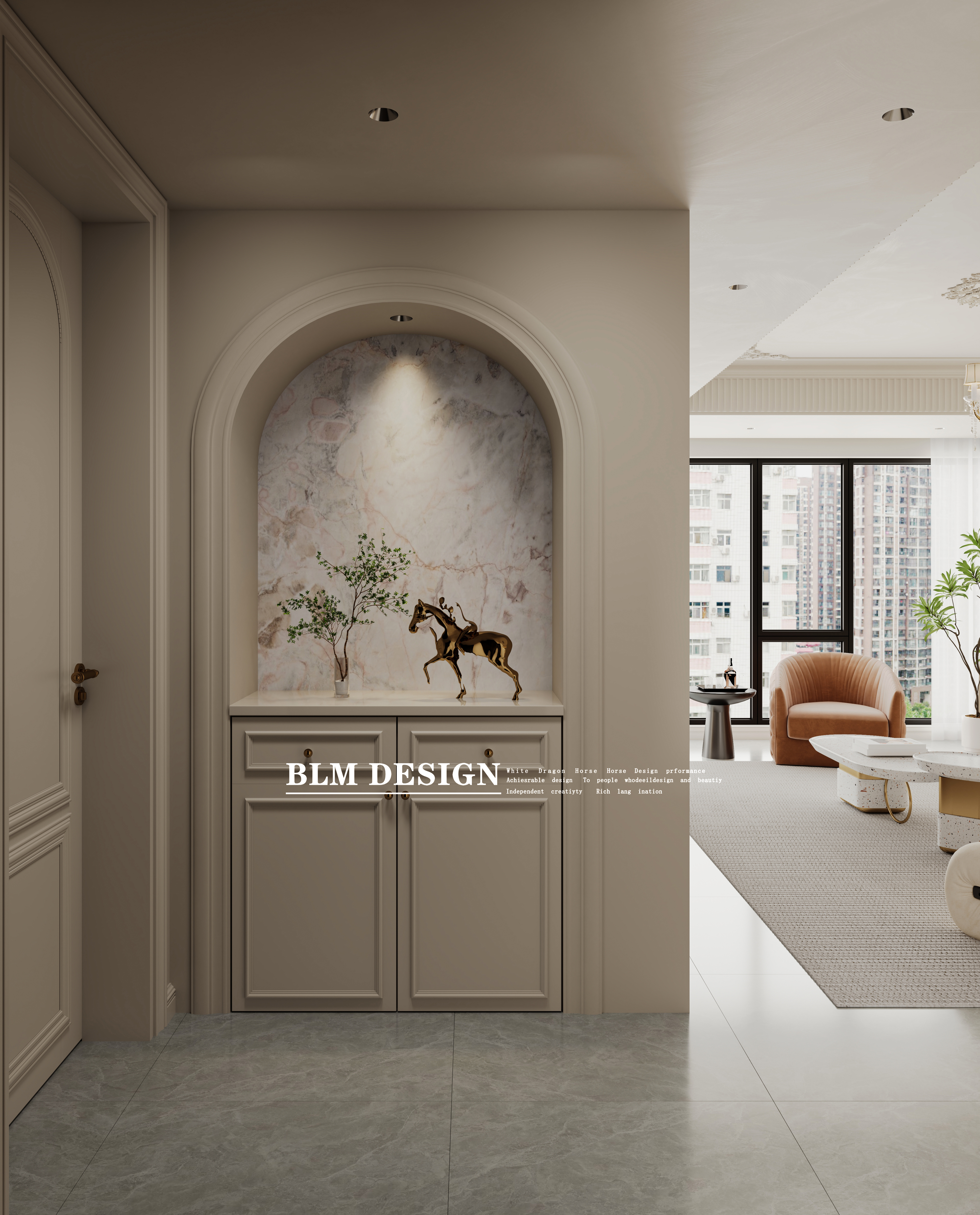 法式  白龙马效果图设计与制作-8