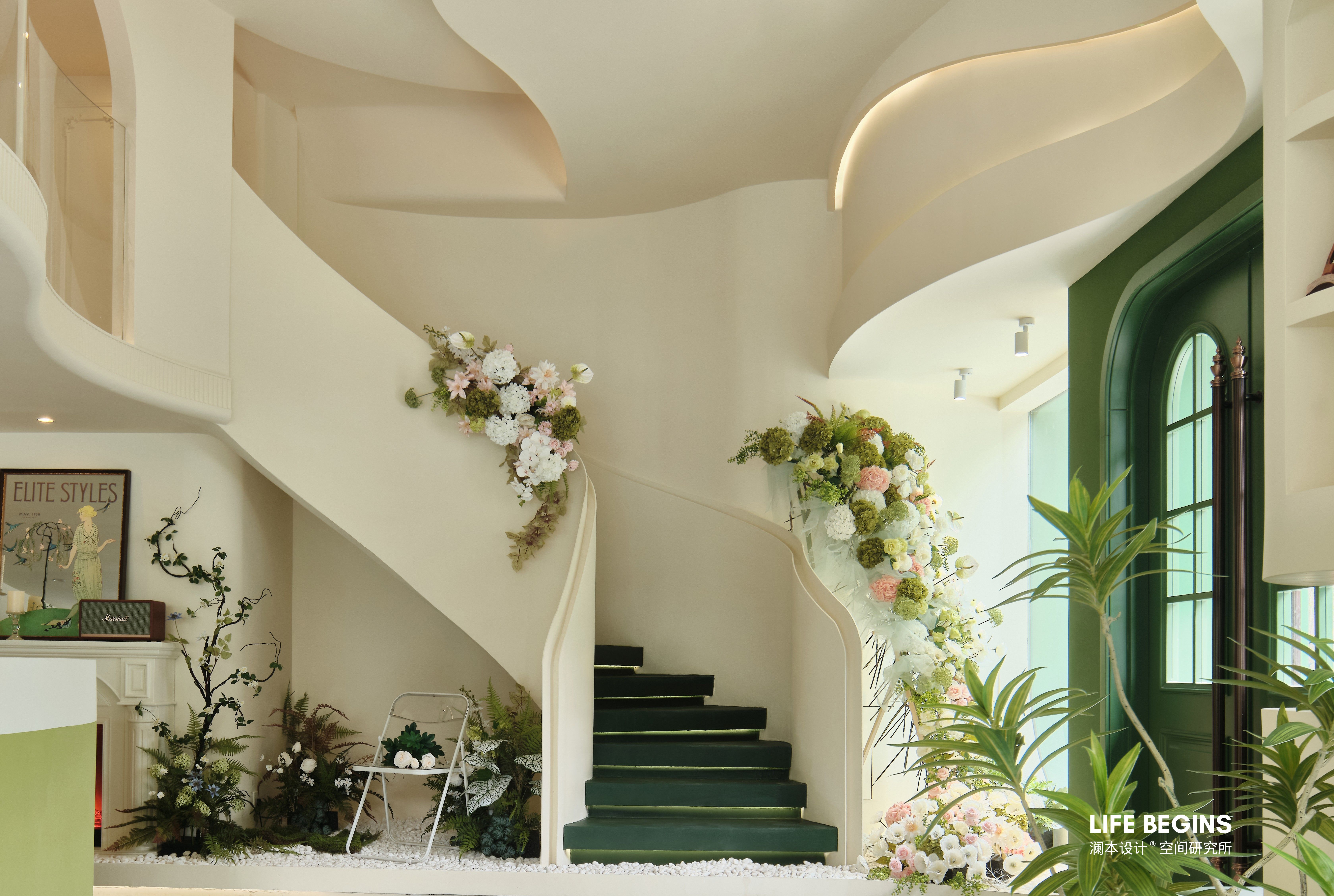 不止玫瑰咖啡鲜花店丨中国南京丨L.A.B DESIGN（澜本）-12