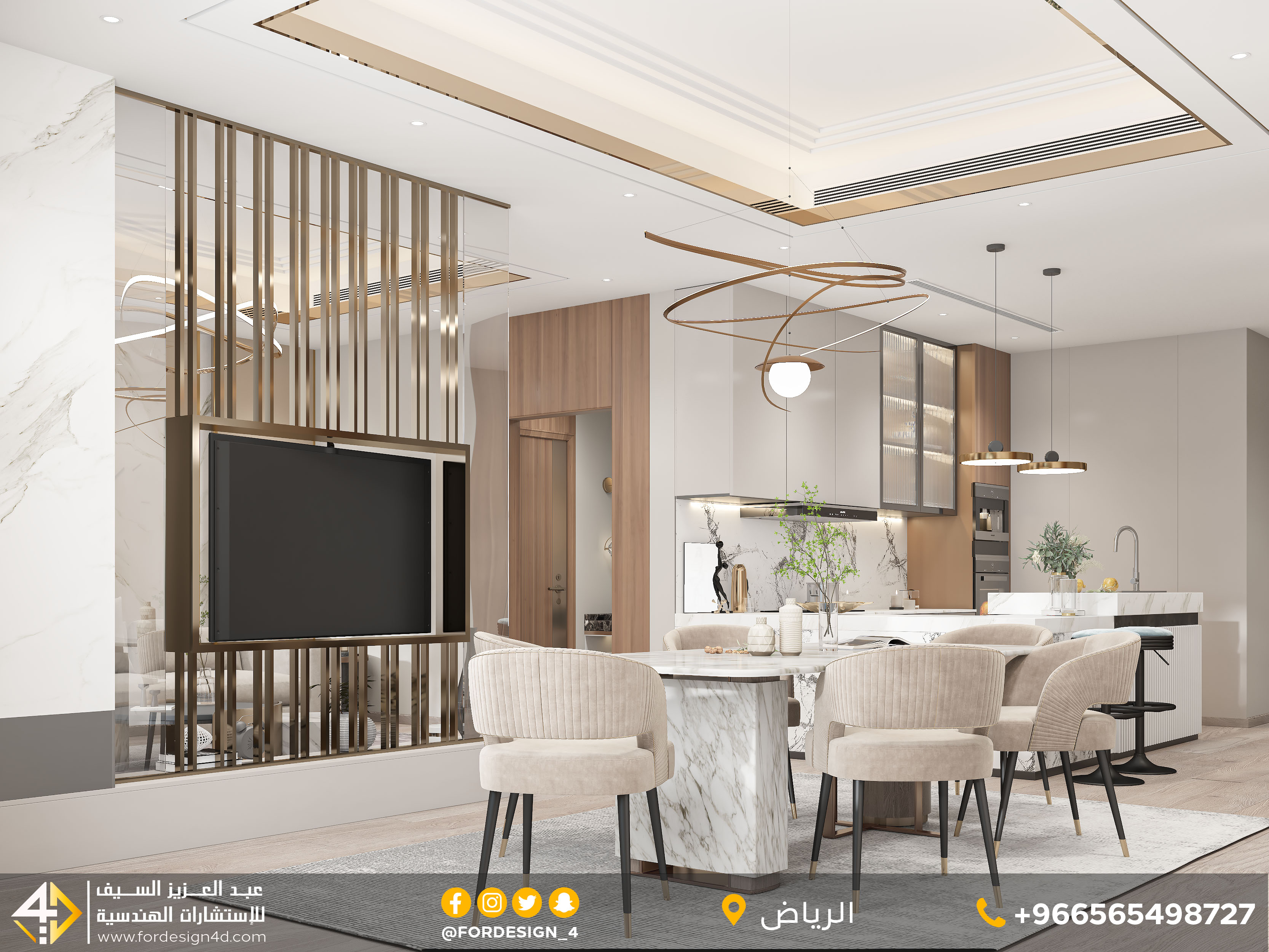 Modern Suite design in palace in KSA-12