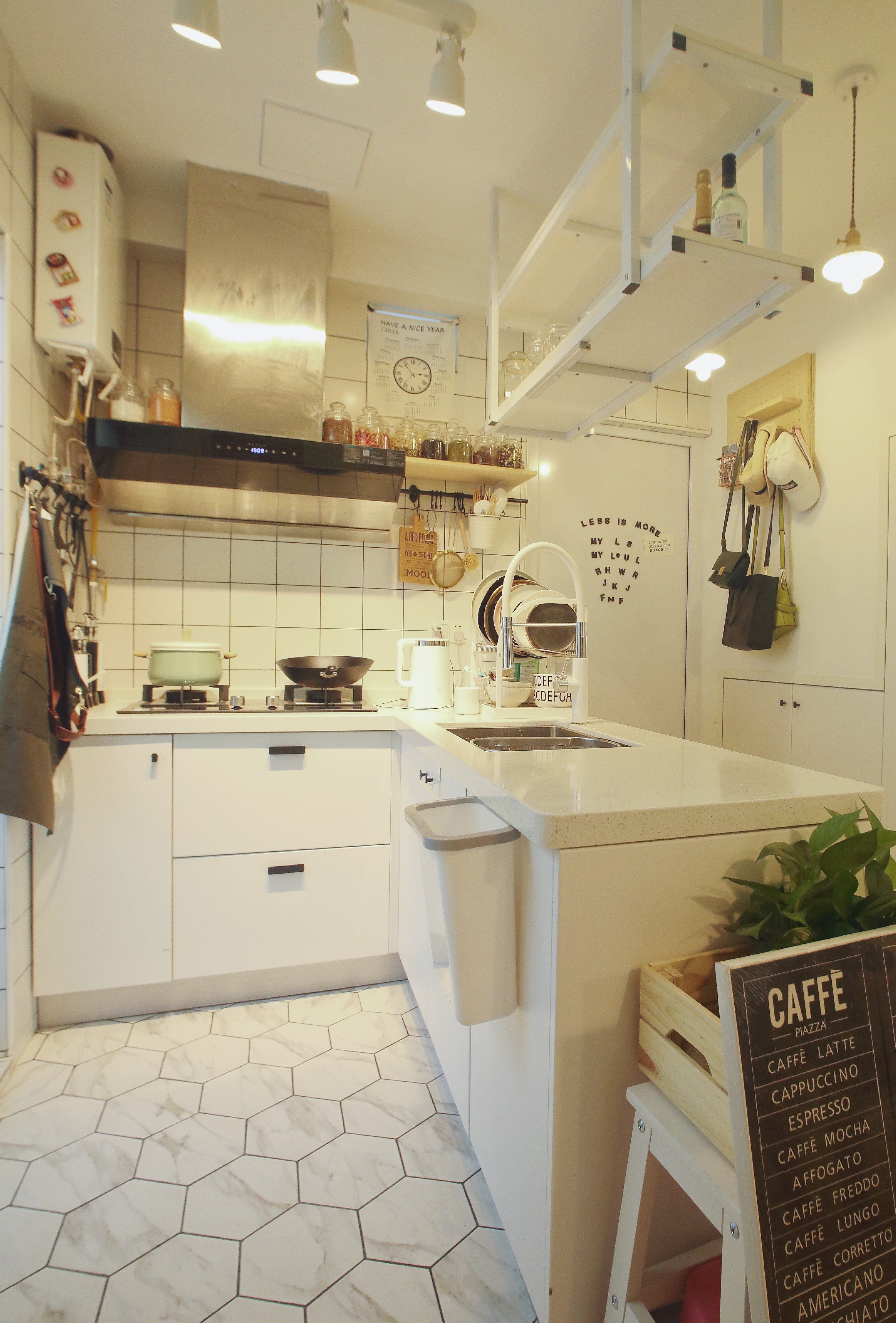 老房变形记 | 50 平米北欧风格开放式厨房设计-25