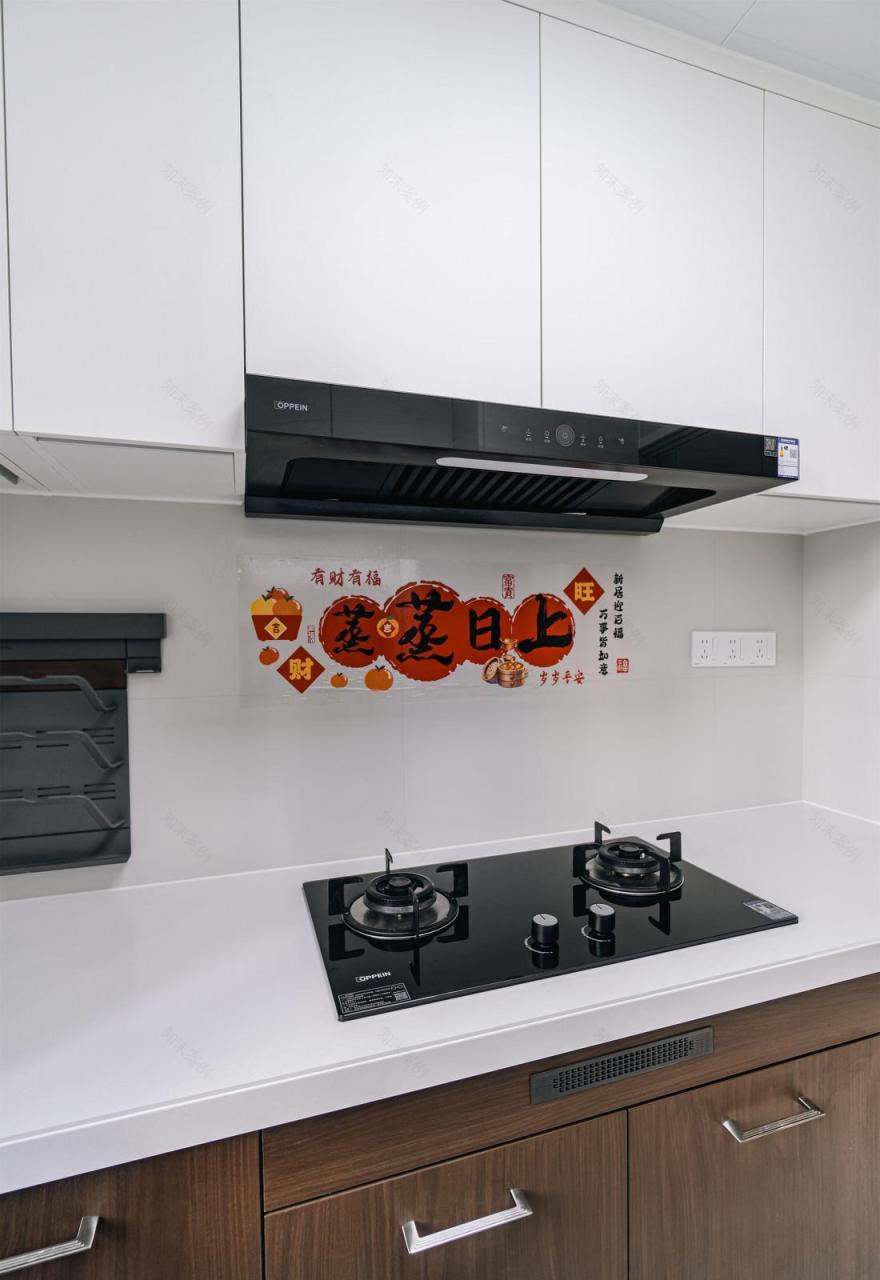 96㎡中古混搭风四居室装修-31