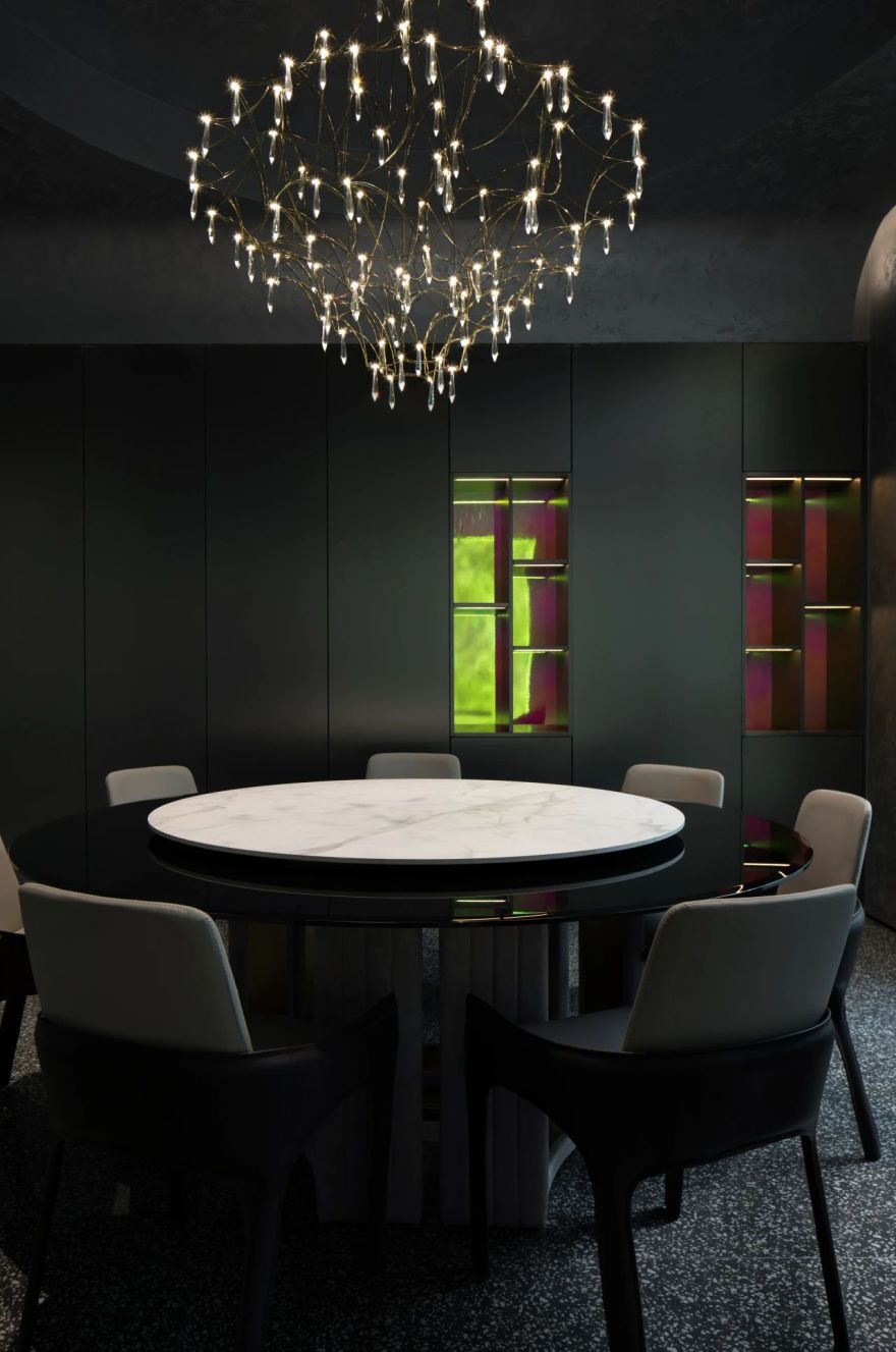 鹏 club · 山水庭院般的餐饮空间丨中国济南丨易昂设计-54