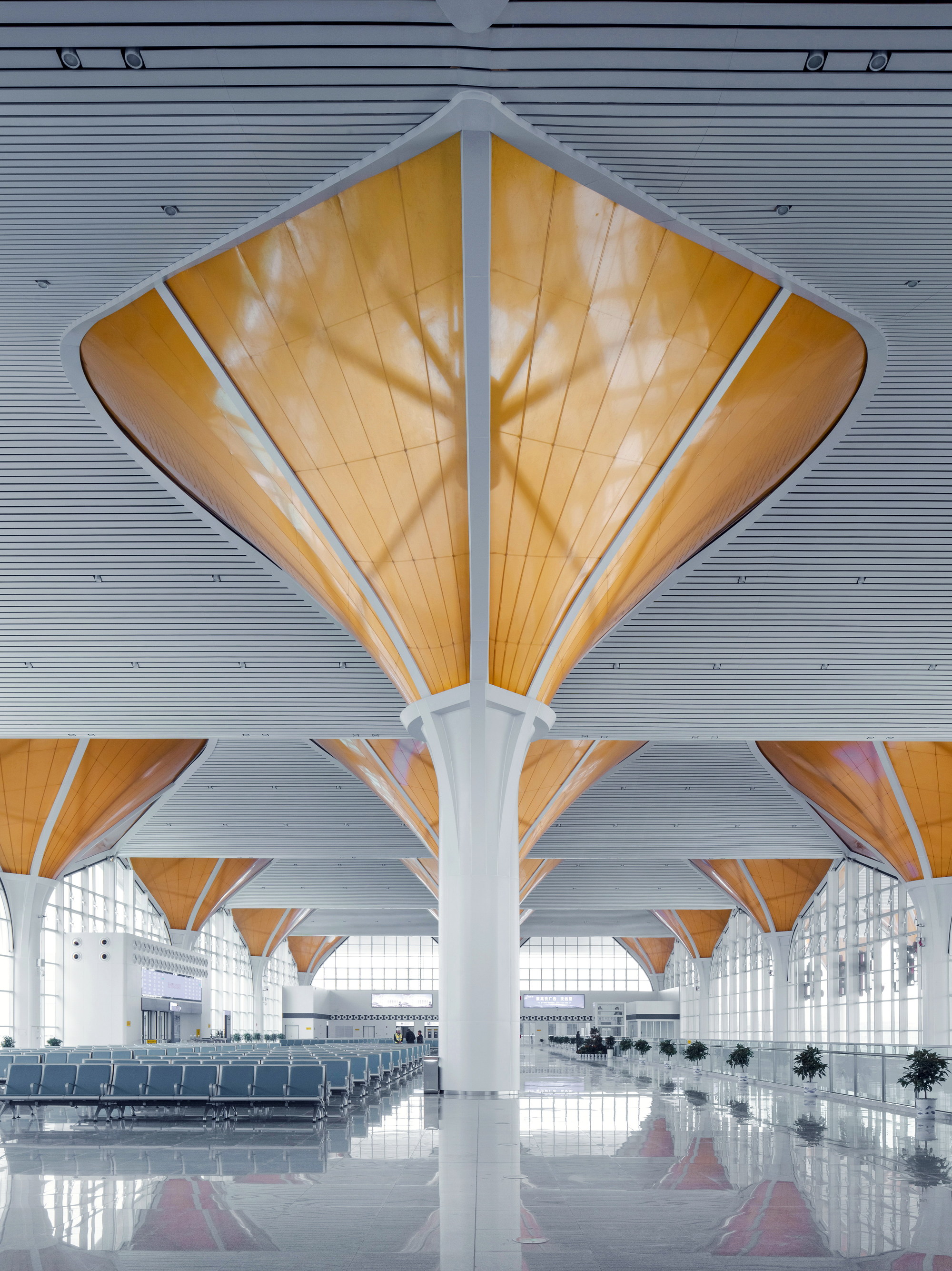 汉十高铁随州南站丨中国随州丨中南建筑设计院-30