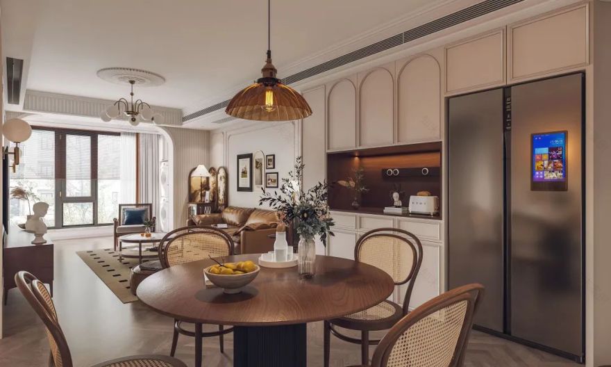 Original Design | 华侨城欢乐天际130平-百看不厌的法式中古风,谁说只有豪宅才能摩登复古?-42