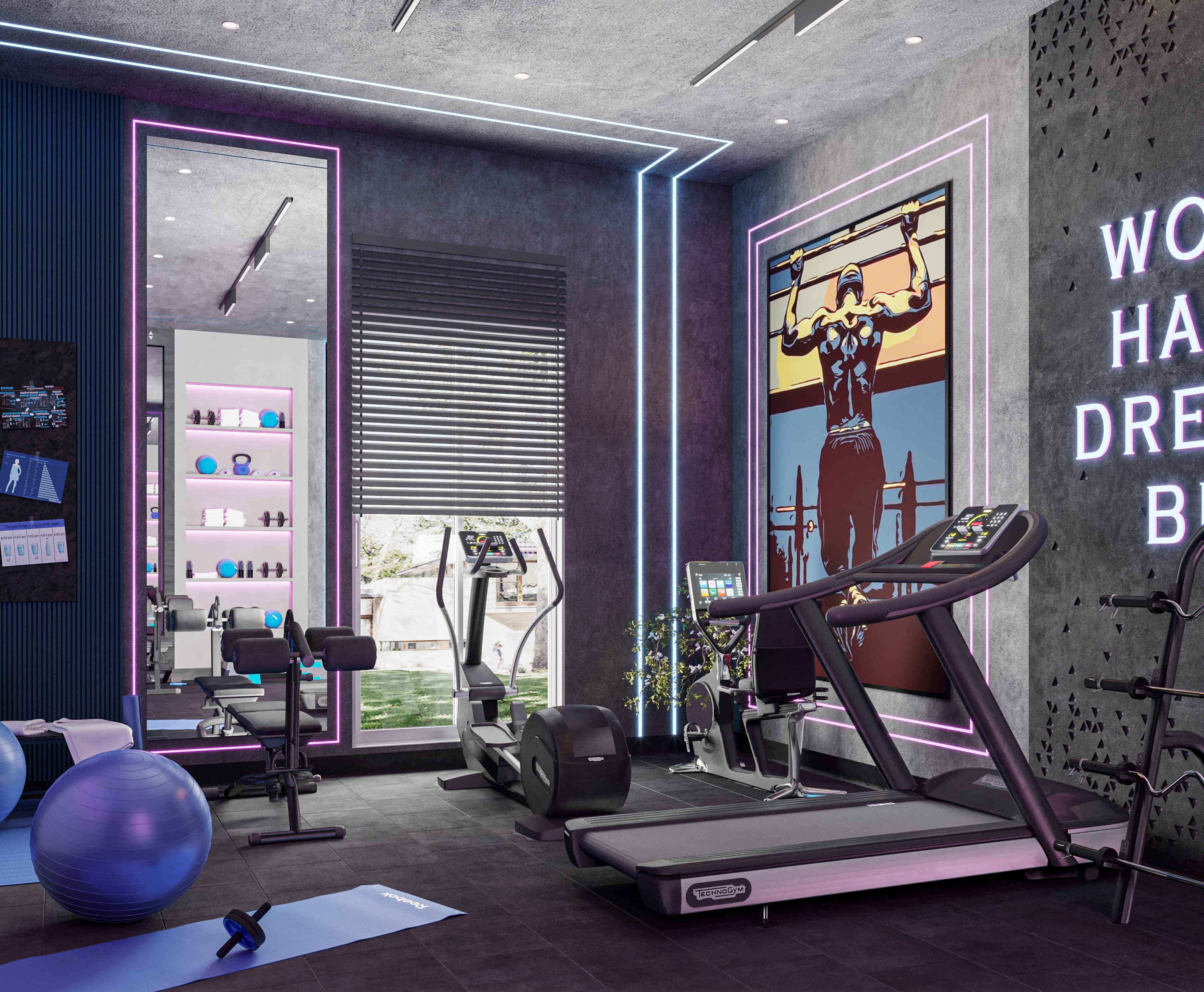 Home Gym ( for Noura designs office)-4