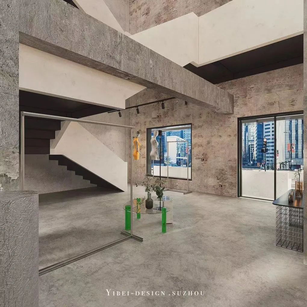 工业风混搭中古商业空间设计丨中国苏州丨一贝设计-5