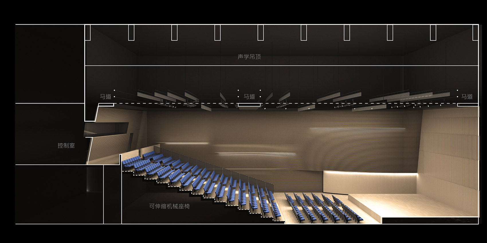 宝安文化区表演艺术中心丨中国深圳丨严迅奇建筑师事务所-50