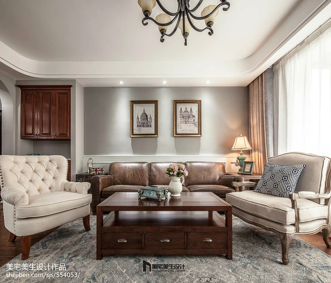 35万元三居130平米装修案例-11