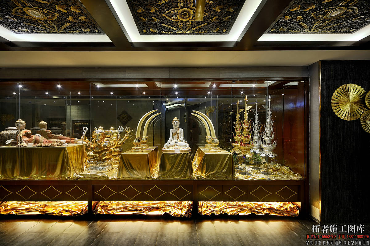 福州铭濠酒店异域风情会所空间设计-18