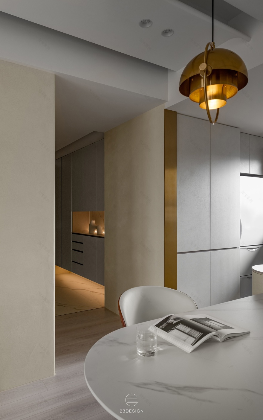 日初·极简 · 温暖阳光家居空间设计丨二三设计团队-14