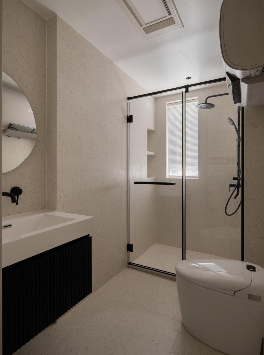 独居女生的奶油色单身公寓-57