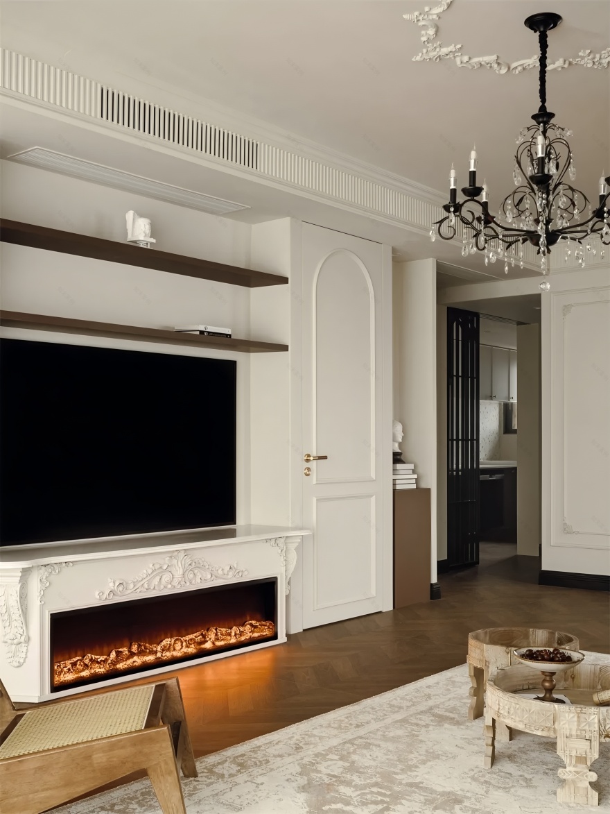 西安龙湖景粼天旭 166㎡丨中国西安丨几何空间设计-19