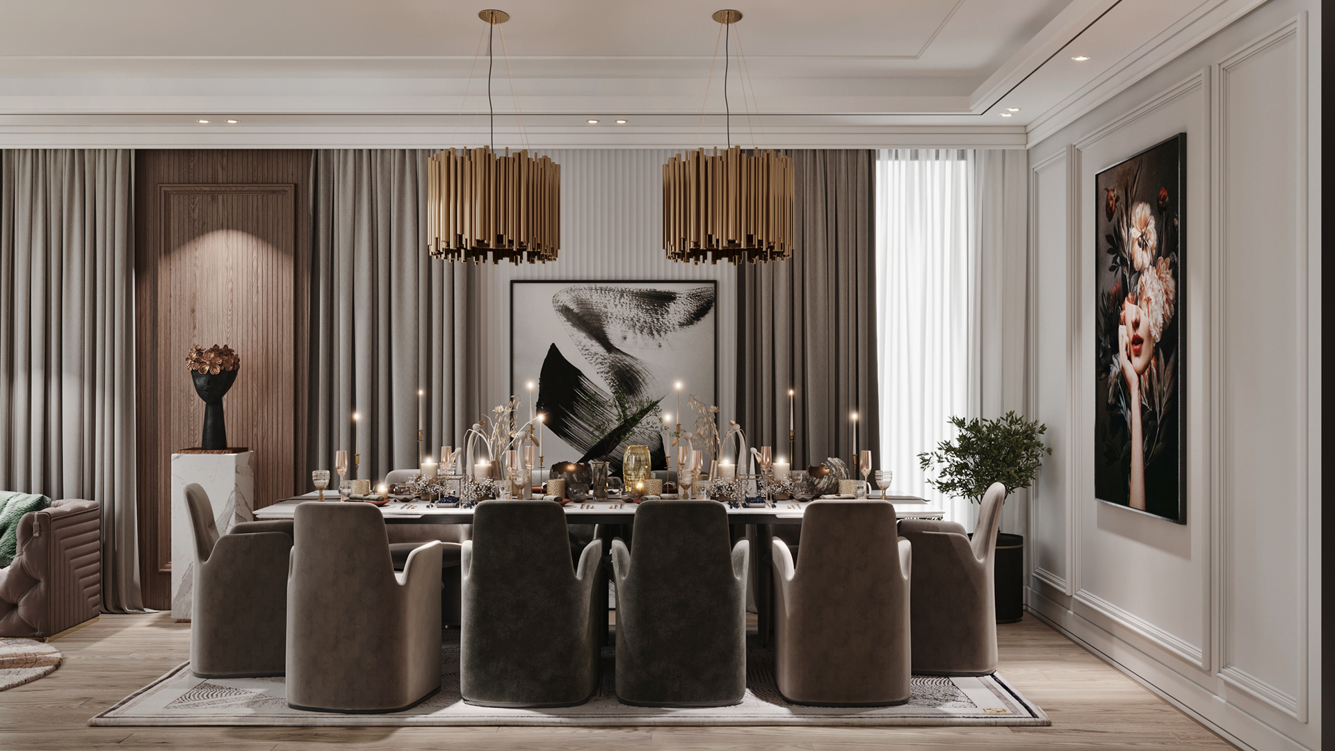 Allegria villa reception area-8