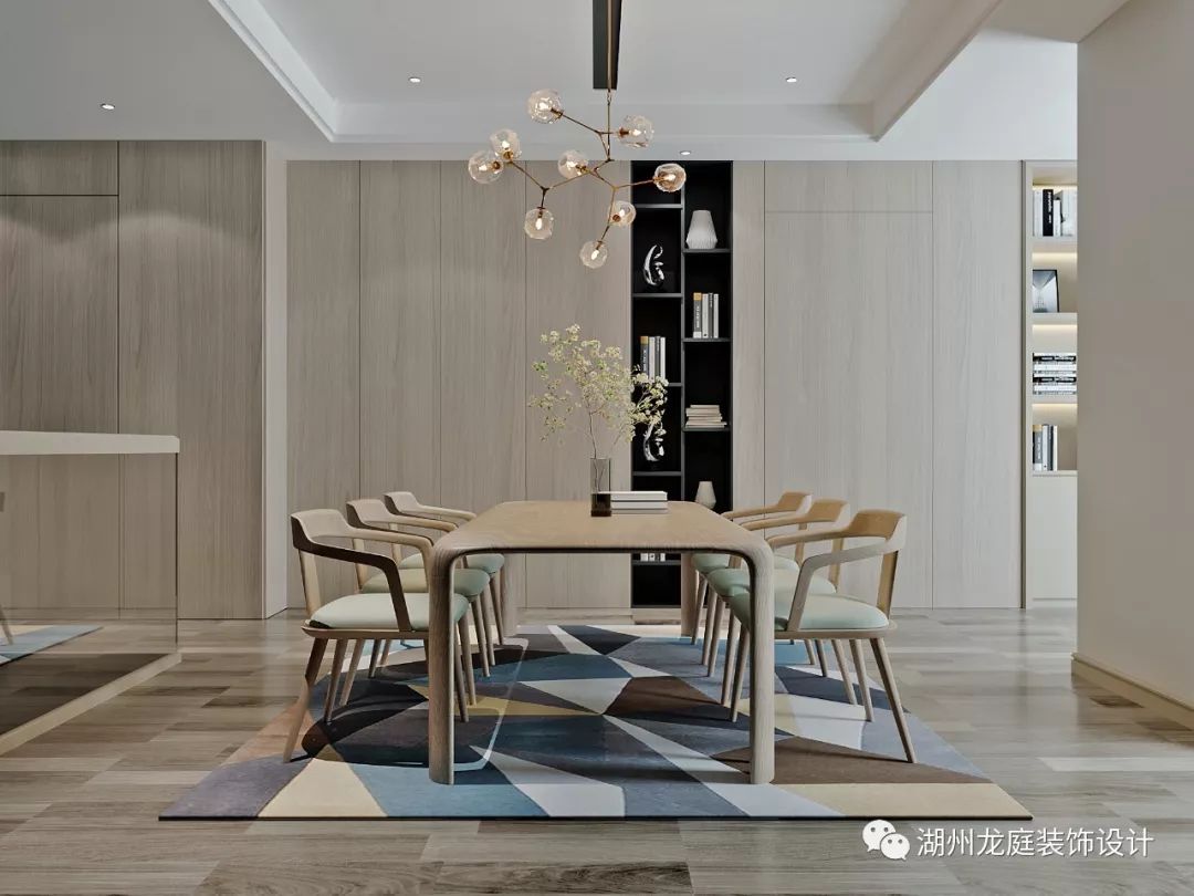 天际新中式--内敛禅意大家庭空间设计-44