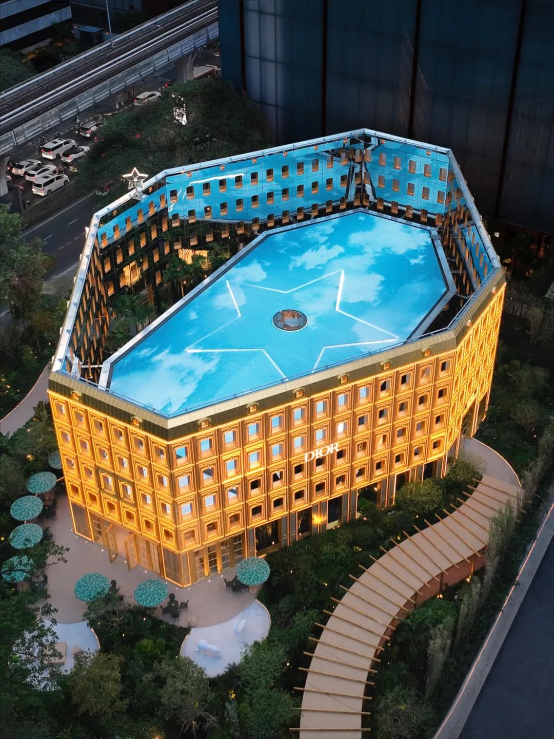 曼谷 DIOR 金色之家丨泰国曼谷丨迪奥内部设计团队-0