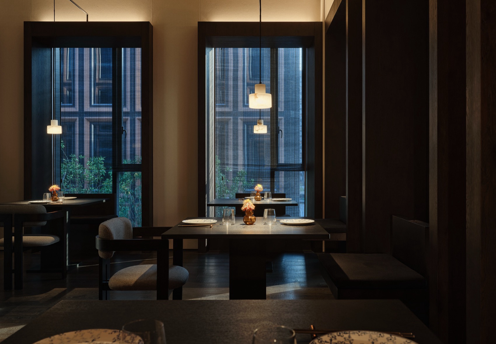 “照青苔”中餐厅丨中国杭州丨八荒设计团队-134