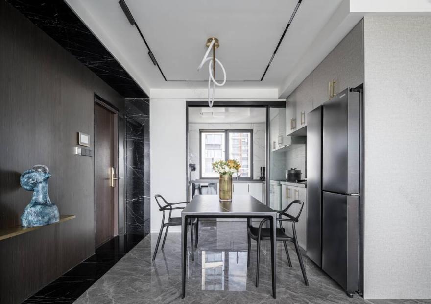 125㎡质感婚房设计丨中国上海丨上海谷辰设计-17