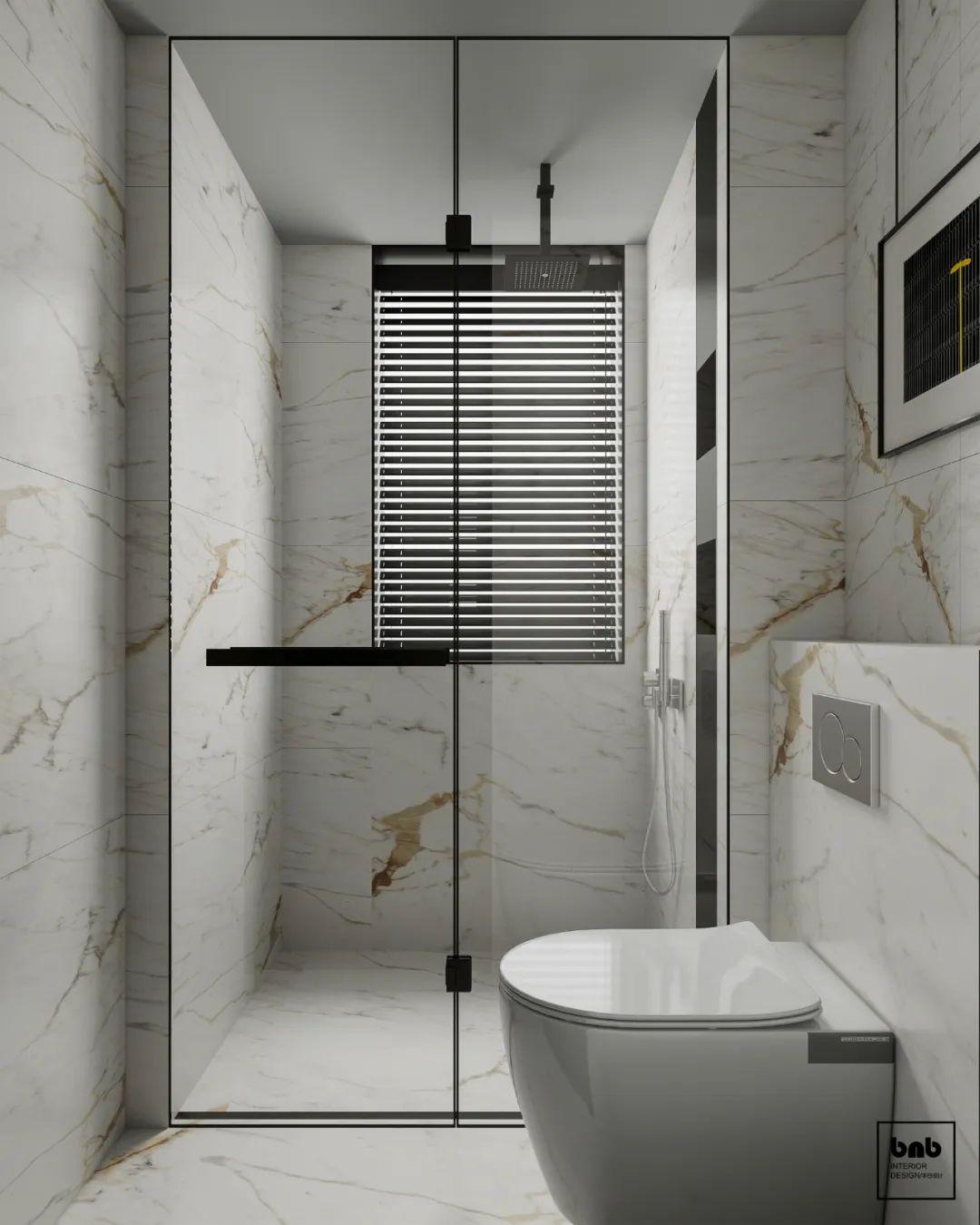 顶层住宅设计丨本白设计-36