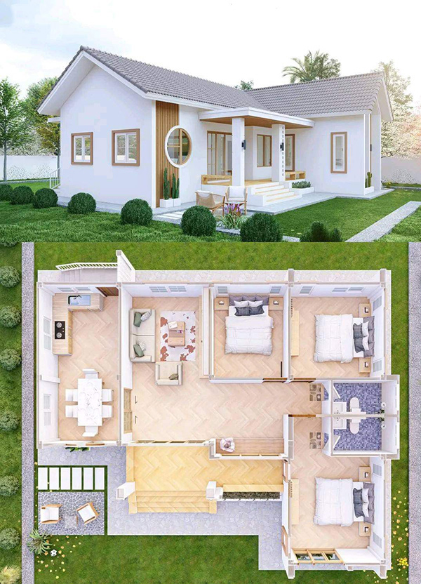 建筑模型项目的渲染和可视化丨3D 艺术家-19