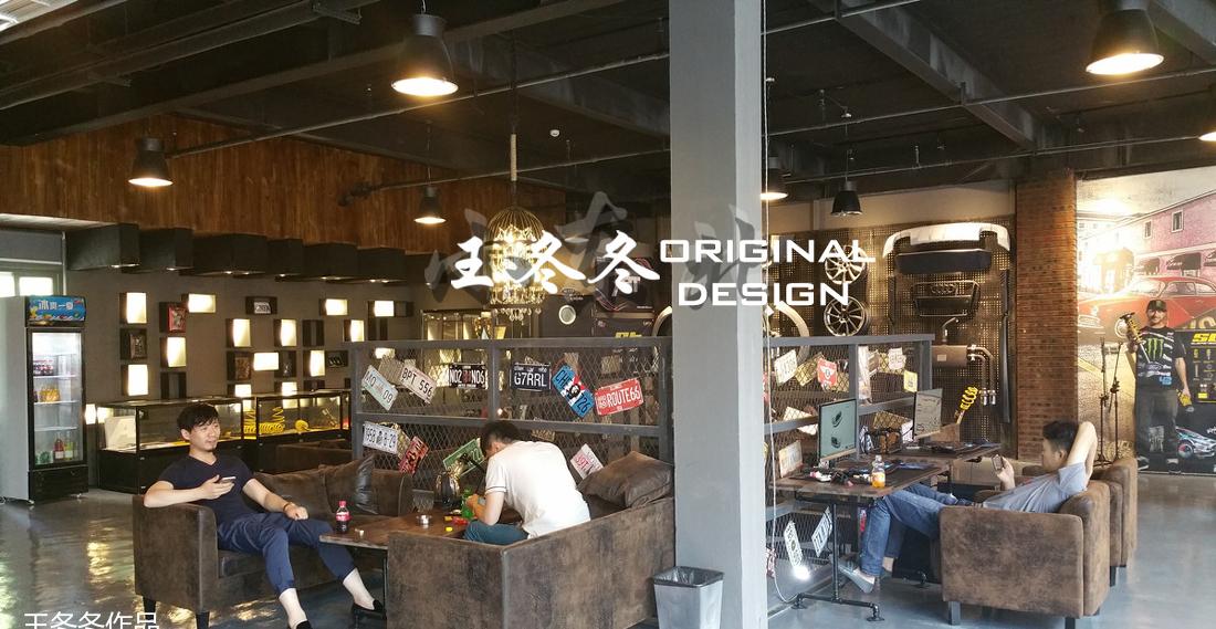 王冬冬原创 LOFT 汽车改装店设计-8