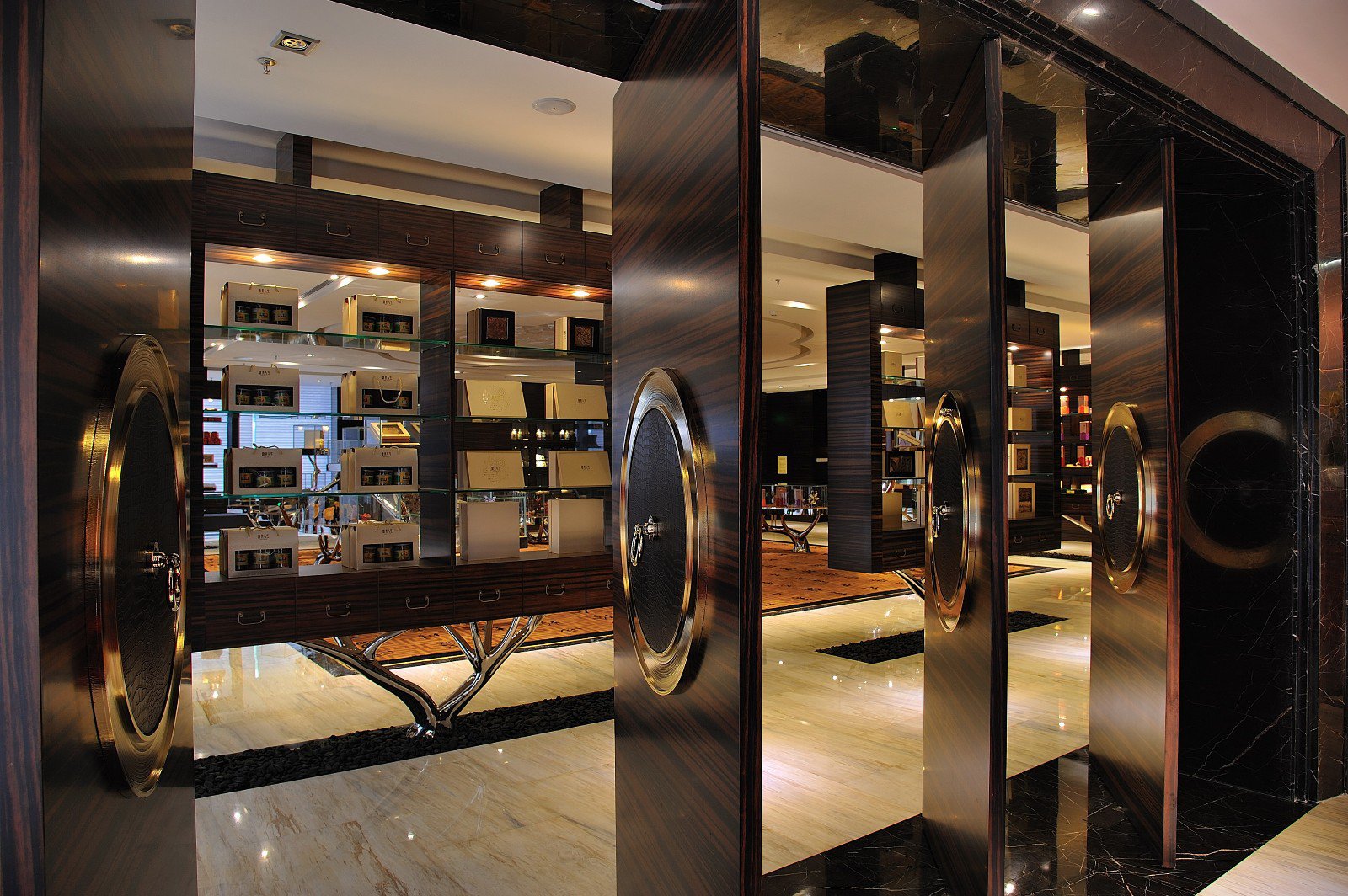 康美药业展厅—全球最炫中药店  尚策室内设计-24