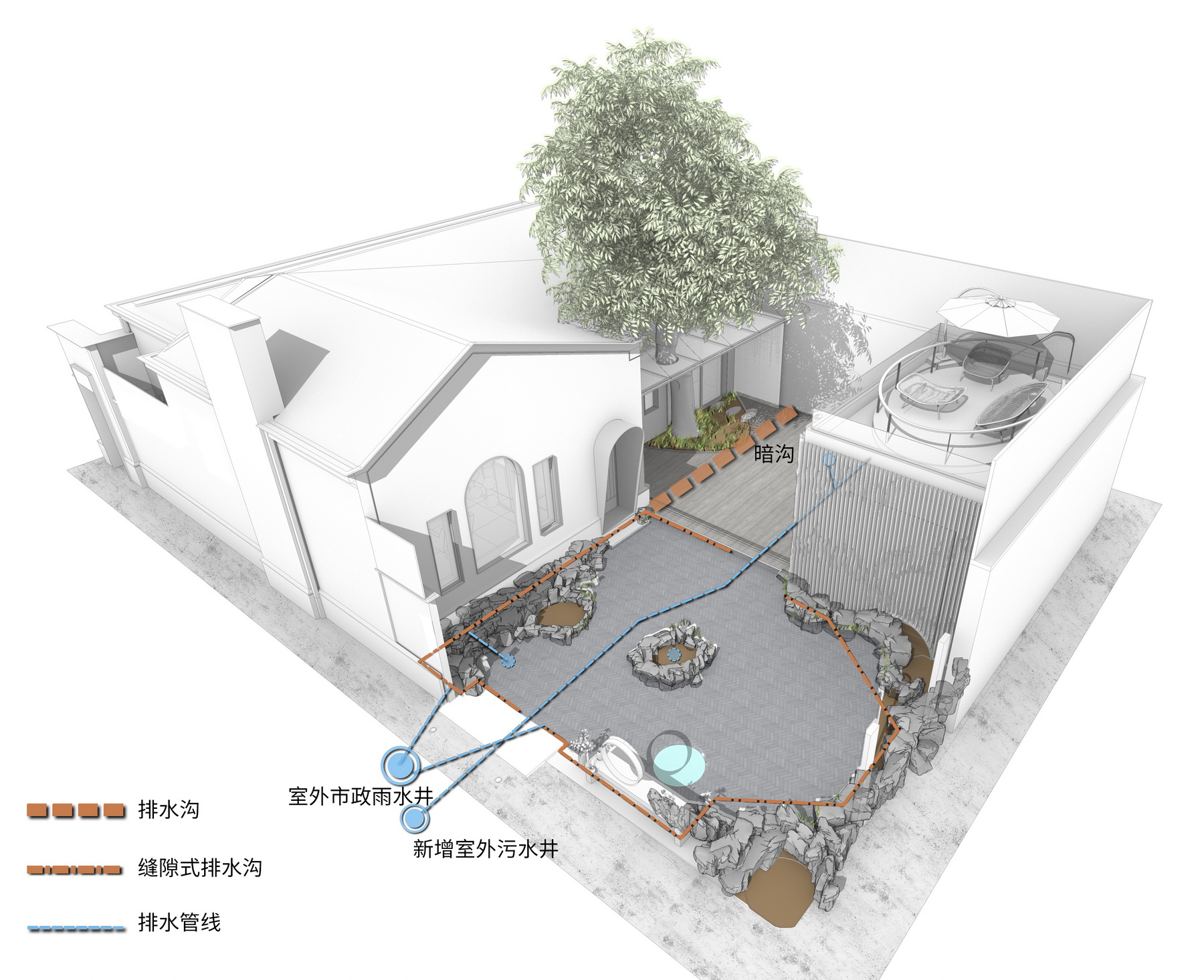 三益中国 & Wutopia Lab丨一米藏:在100平米的院子里不动声色地炫技 丨中国上海-85
