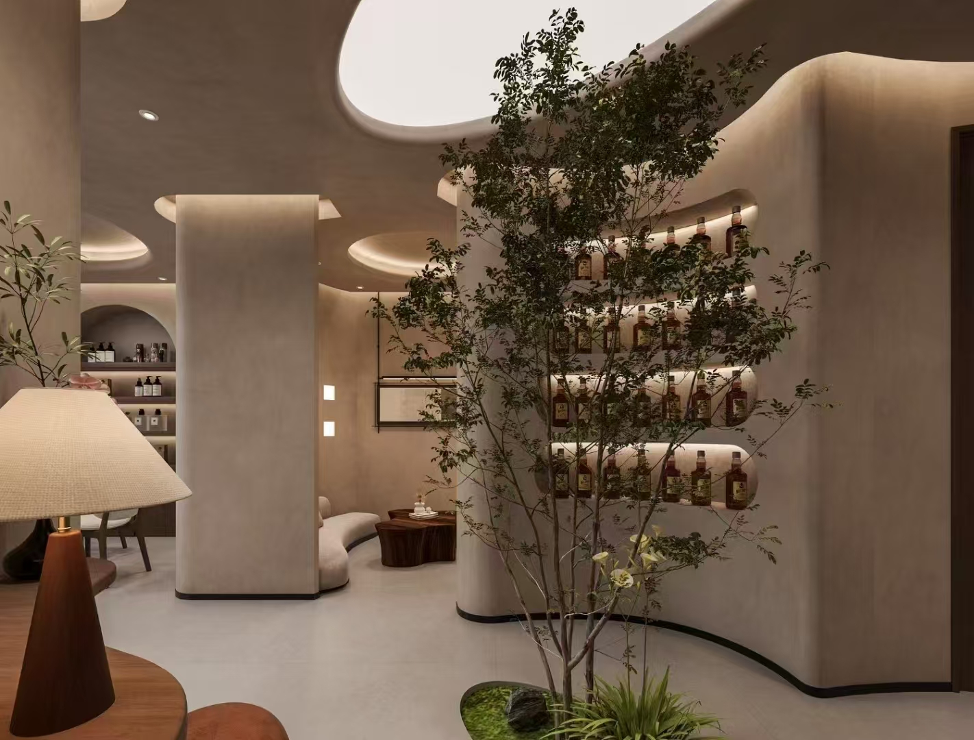 茉·SPA会所,光年医美,云朵美肤等丨天恒装饰-21