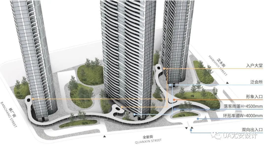 武汉BFC复星外滩中心·御江廷云轩丨中国武汉丨KPF建筑设计事务所,UA尤安设计-27