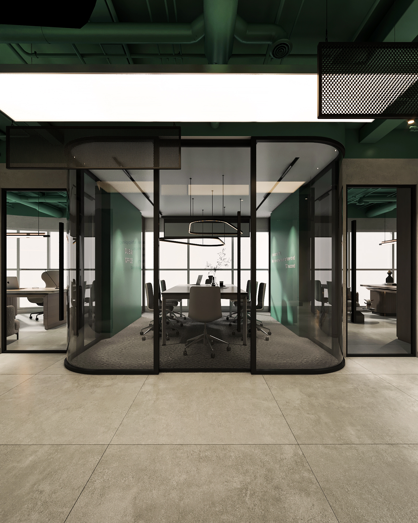 office interior design, Loc : Business Bay, Dubai !-5