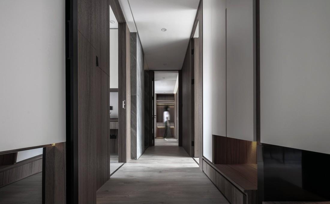 木子仁室内设计 · 简约至美,主卧衣帽间设计-35