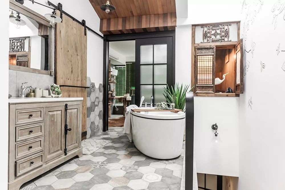 80万搞定260㎡别墅,度假风仙气来袭!屋主教你如何“装修理财”-21