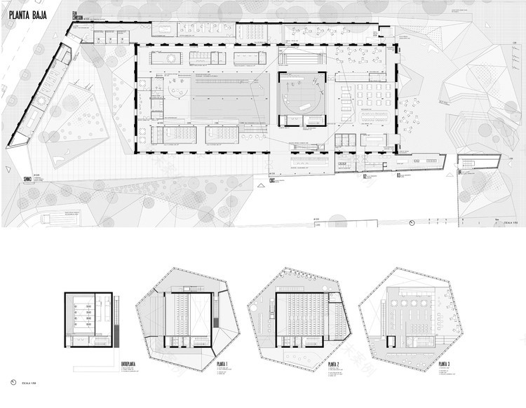 PFC:将巴利亚多利德旧纺织厂改造为新电影院中心丨西班牙巴利亚多利德丨西班牙建筑师亚历杭德罗·博卡内格拉-21