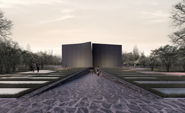 韩国战争纪念区域及游客中心建筑项目竞赛提案丨monoroom | Architects-0