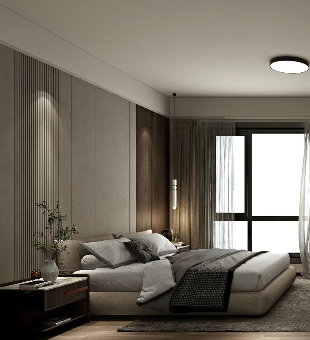 立于当下 静守自然 · 广州某别墅现代轻奢新中式设计丨中国广州丨广州W设计-44