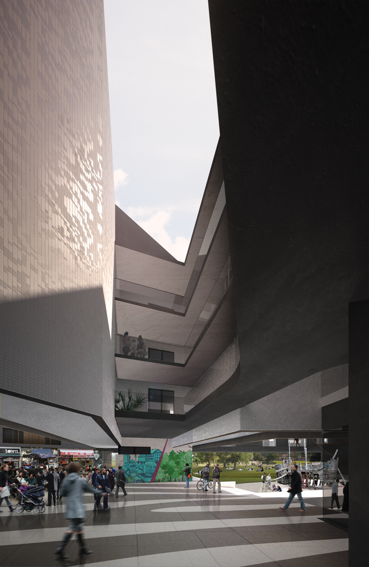 海达尔帕夏街区改造 | 多层次混合社区与工业遗址共存-19