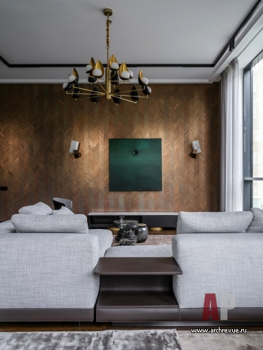 “Парк Фонте”四层高现代城镇住宅室内设计丨Чернявская Анастасия-13
