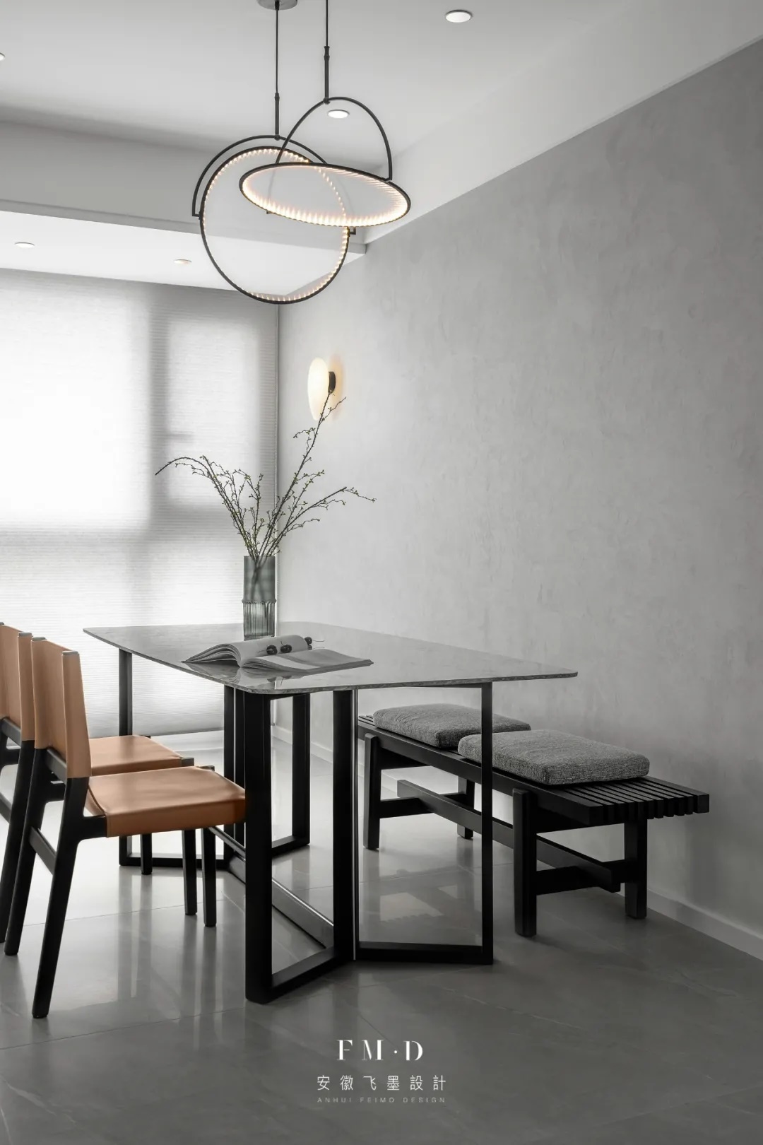 《银河》· 极简现代空间设计丨中国合肥丨安徽飞墨设计-34
