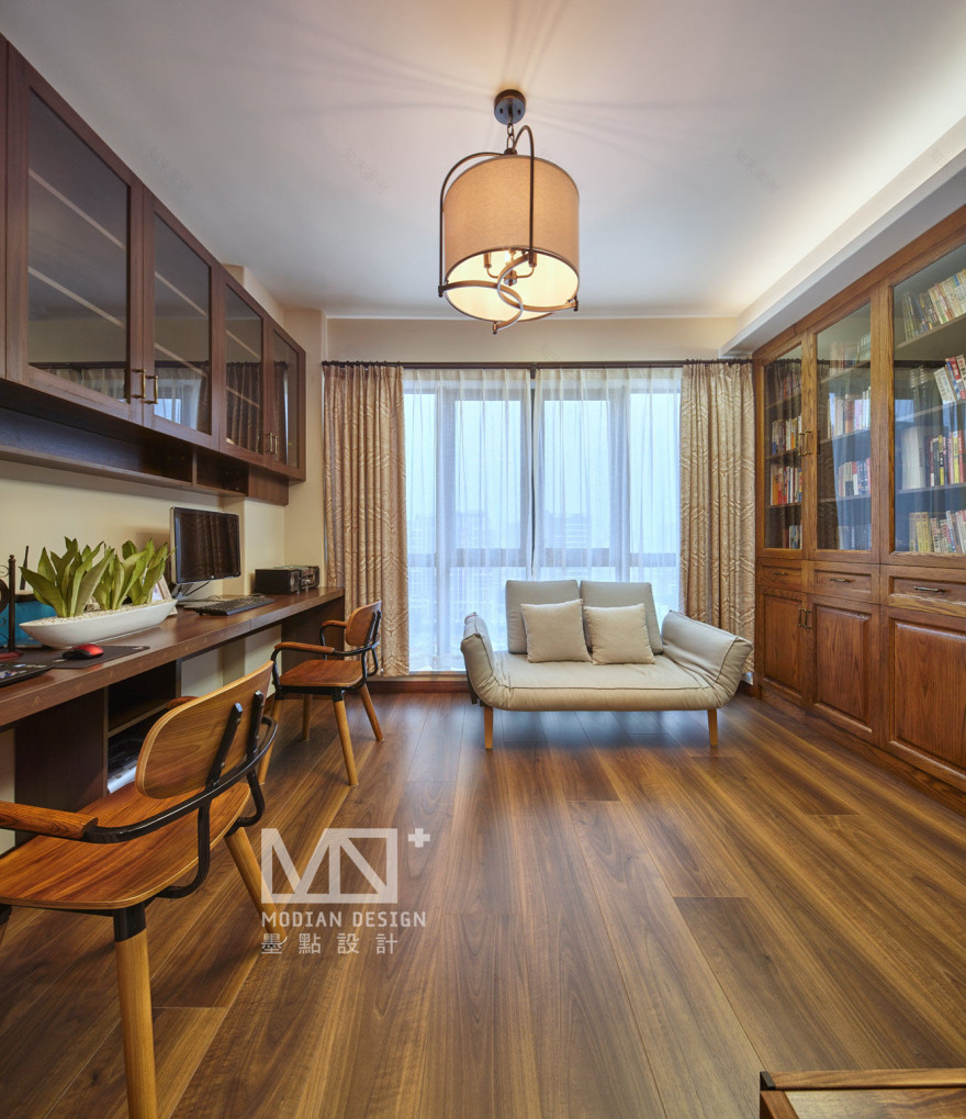 深圳南山醇美之家 | 自然休闲的木香空间-29