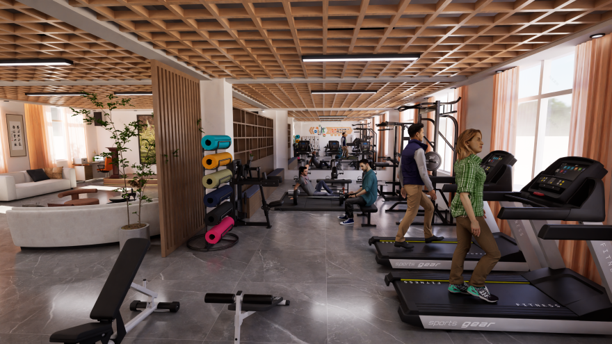 魅力“职工之家”设计 / 健身房-10