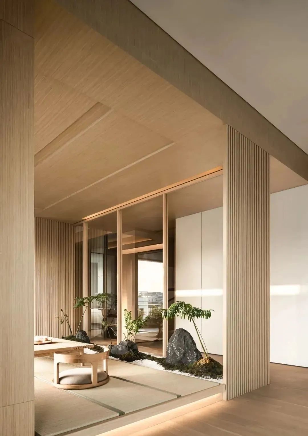 现代 416㎡空中合院丨中国丨新加坡建筑师曾仕强-16