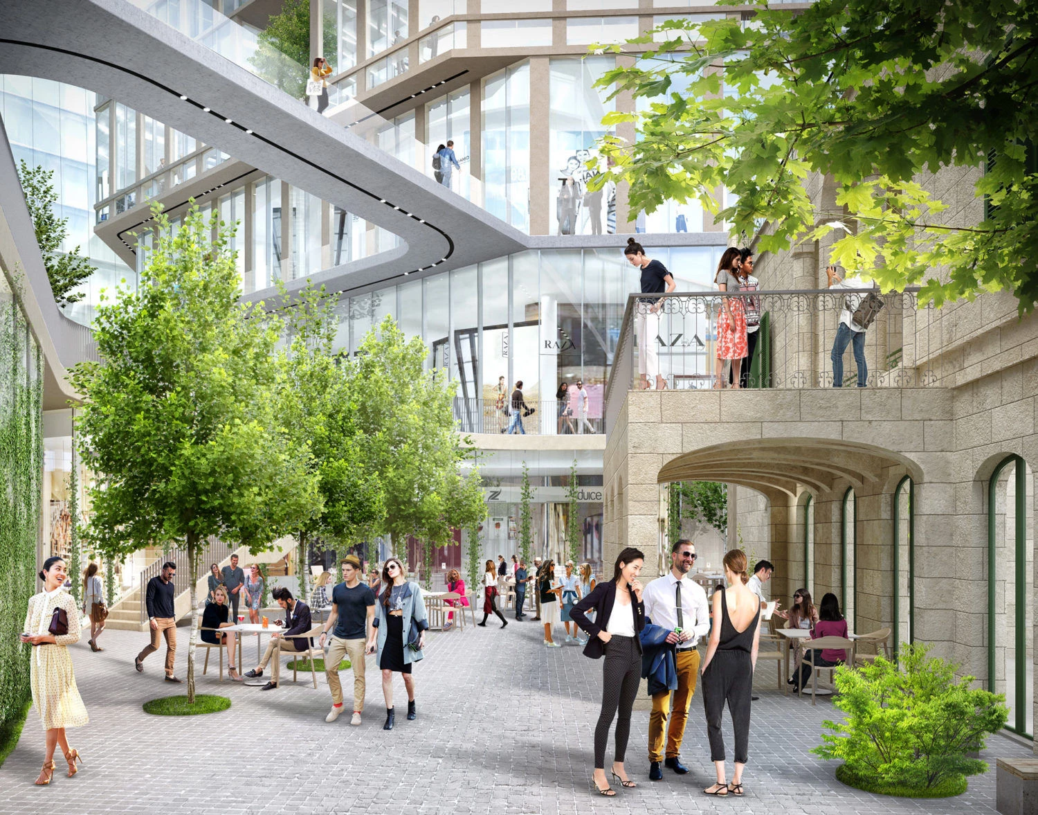 Townsquare mixed-use district-11