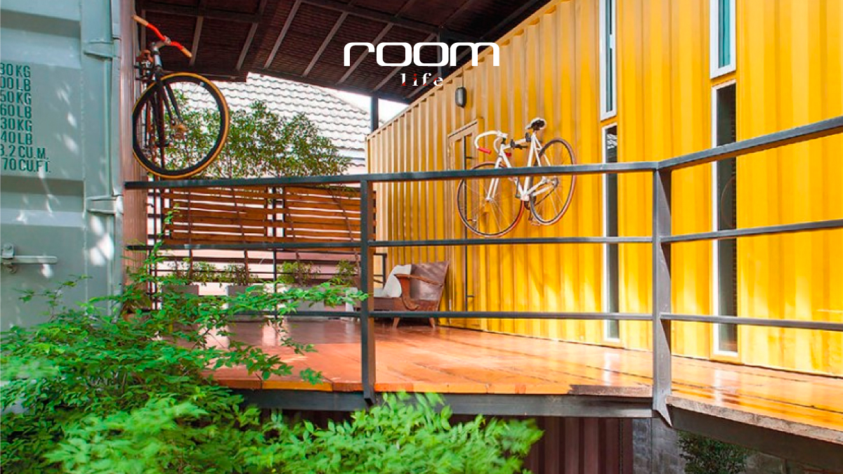 แบบบ้านตู้คอนเทนเนอร์ เปลี่ยนตู้ 15 ใบ เป็นบ้าน 1 หลังใหญ่ กับอีก 1 หลังน้อย-22